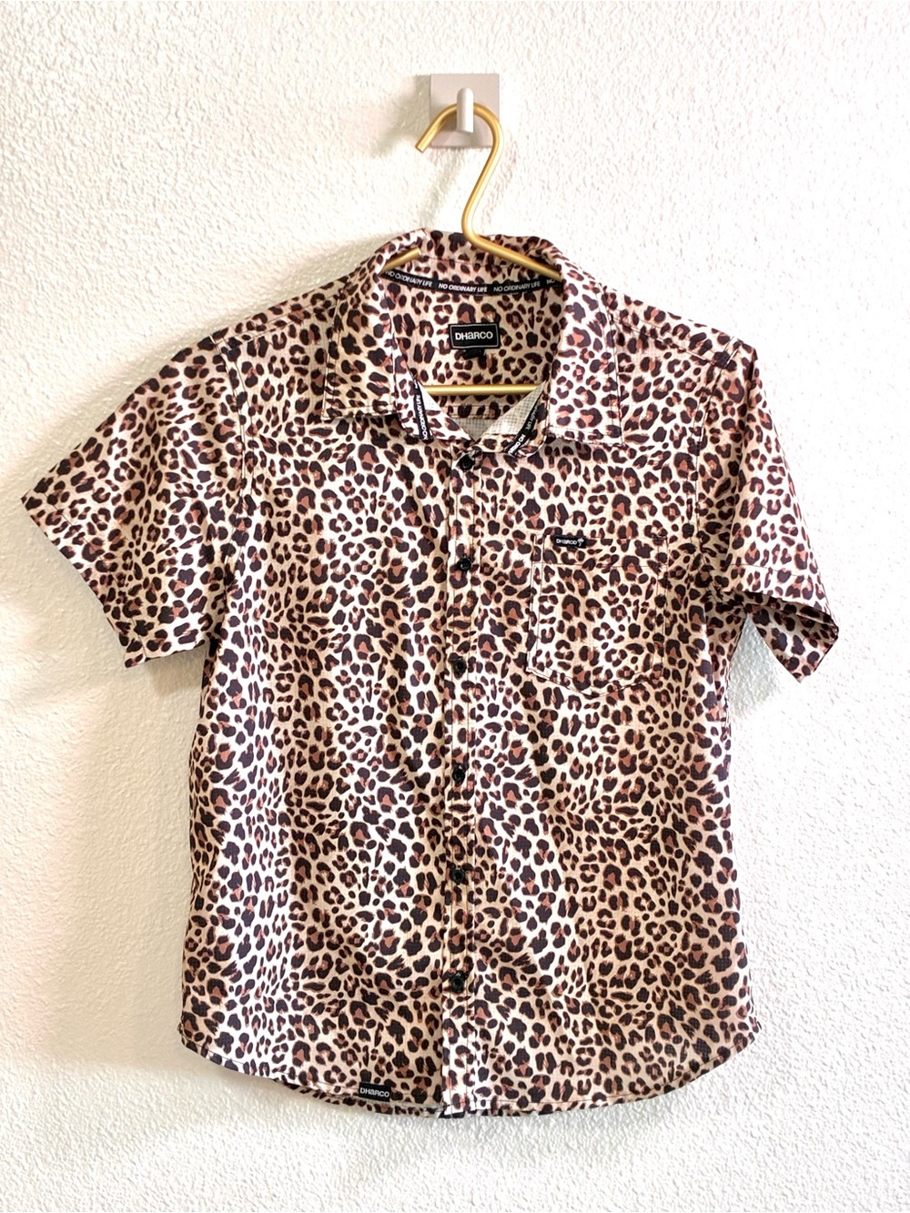 DHaRCO Youth Leopard Tech Party Shirt YXL 12 Mountain Bike MTB
